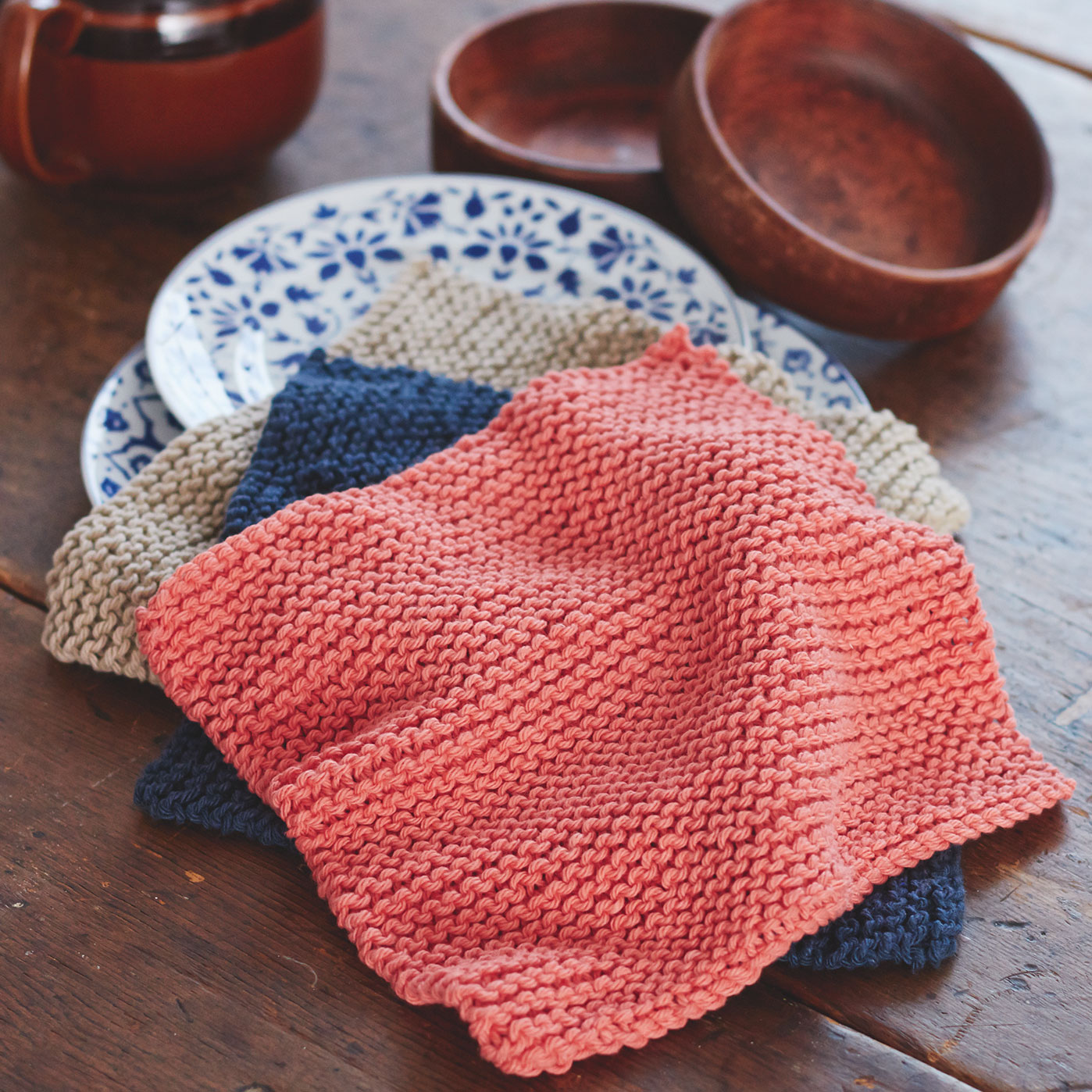 Lily® Sugar‘n Cream® Back to Basic Dishcloths (Knit)